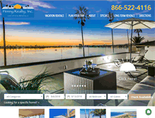 Tablet Screenshot of missionbeach.com